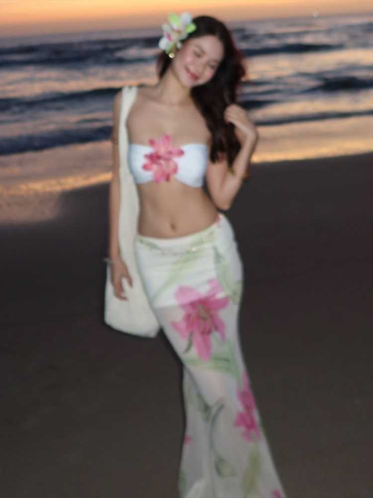 Strapless Bra Backless - Nibber جميلة المرأة قطعتين مجموعة ثلاثية