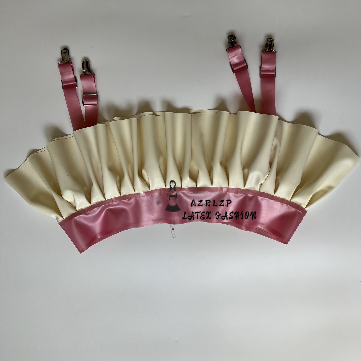 حزام رباط مكشكش للنساء باللون  - مراجعة Garter Belt Set وسعره