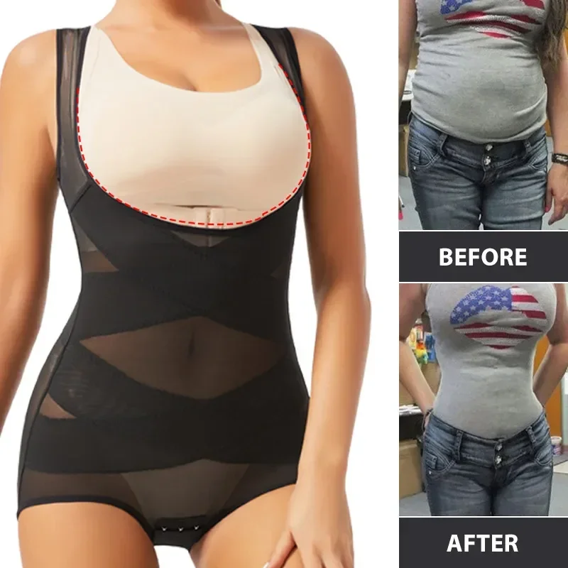 النساء ارتداءها ملخصات كامل مح - مراجعة Shapewear Bodysuit Firm وسعره