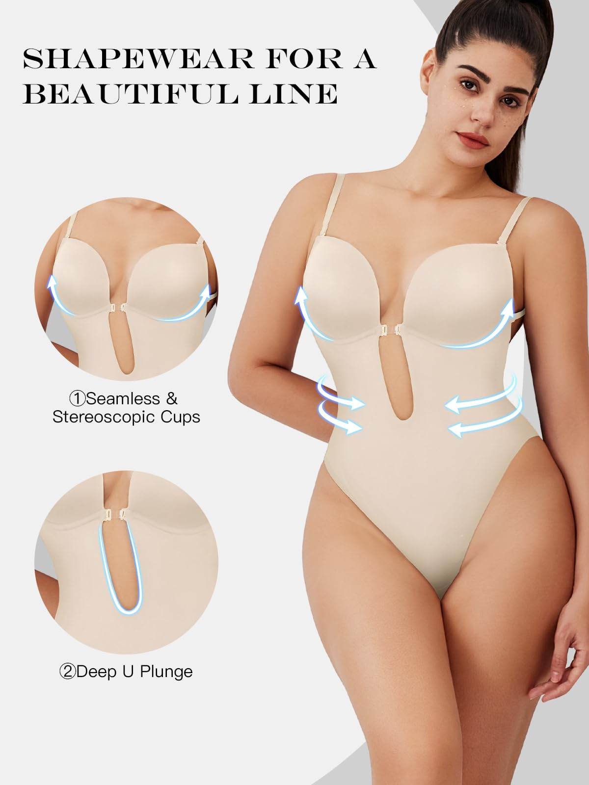 بودي سوت لتشكيل الجسم بتصميم ي - مراجعة Corset Waist Cinch وسعره